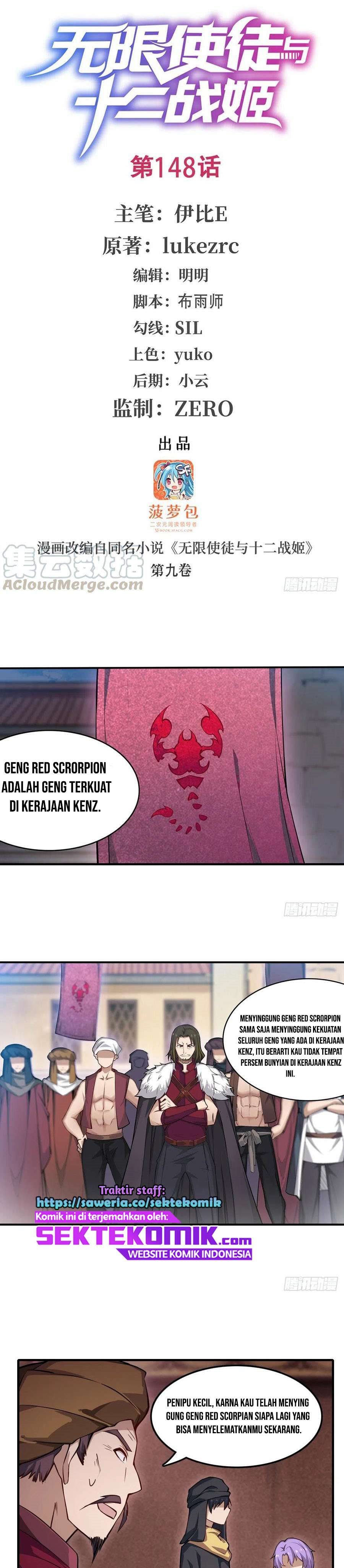 Wuxian Shitu Yu Shier Zhan Ji (Infinite Apostles and Twelve War Girls) Chapter 148 Bahasa Indonesia